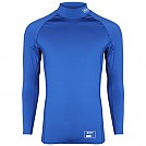 [BOK-352] ZETT 하프넥 긴팔 스판언더 (청색)