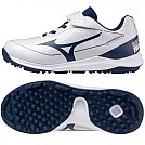 [11GT252714] 미즈노 유소년 인조잔디화 (백+남)