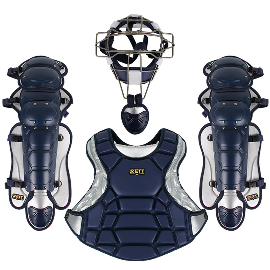 [BLK-007] ZETT 포수장비세트 (남색)