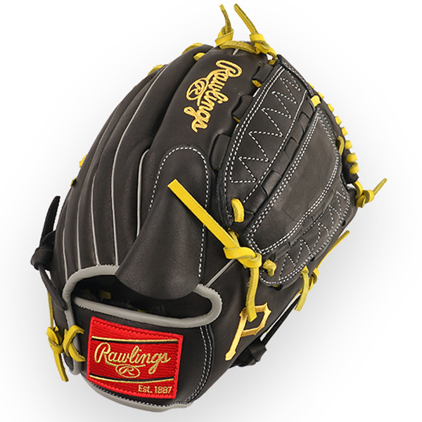 [GHW5GMX 206-12-PIT] Rawlings 게이머 XLE 올라운드/투수 (검+노랑) 12인치