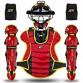 스톰 2026 프리미엄 알로이 포수장비세트 (적+검)