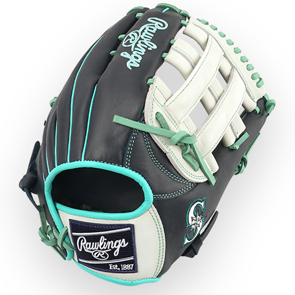 [GHW5GMX BH34-6-SEA] Rawlings 게이머 XLE 외야 (검+백+민트) 13인치