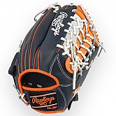 [GHW5GMX N65-4V-HOU] Rawlings 게이머 XLE 내야 (검+오렌지+백) 11.75인치