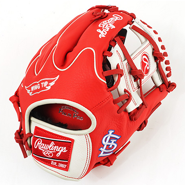 [GHW5SPL205W-2 STL] Rawlings 셀렉트 프로라이트 내야 (적+백) 11.75인치