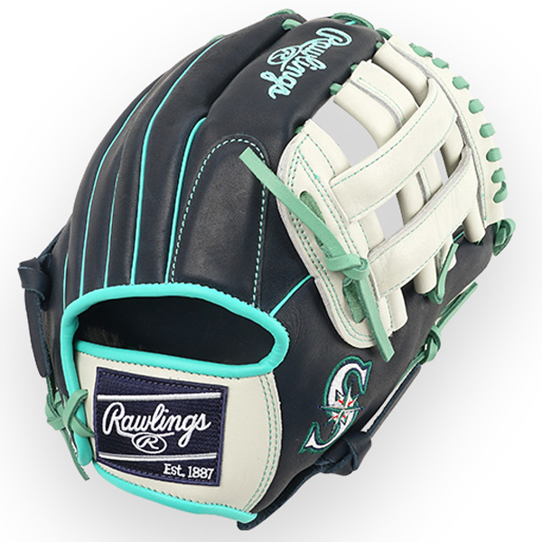 [GHW5GMX NA-6-SEA] Rawlings 게이머 XLE 내야 (검+백+민트) 12인치