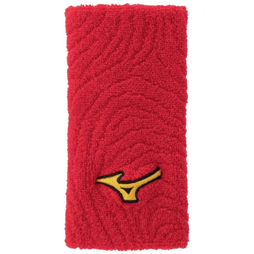 [5062] 미즈노 프로 손목밴드 (적색) 15cm