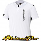 [7601] 미즈노 프로 반팔 바람막이 (백색)