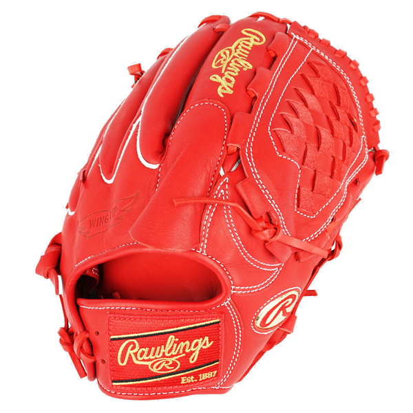 [GKW8HD56L-29] Rawlings HOH 올라운드/투수 바둑웹 (적색) 12인치