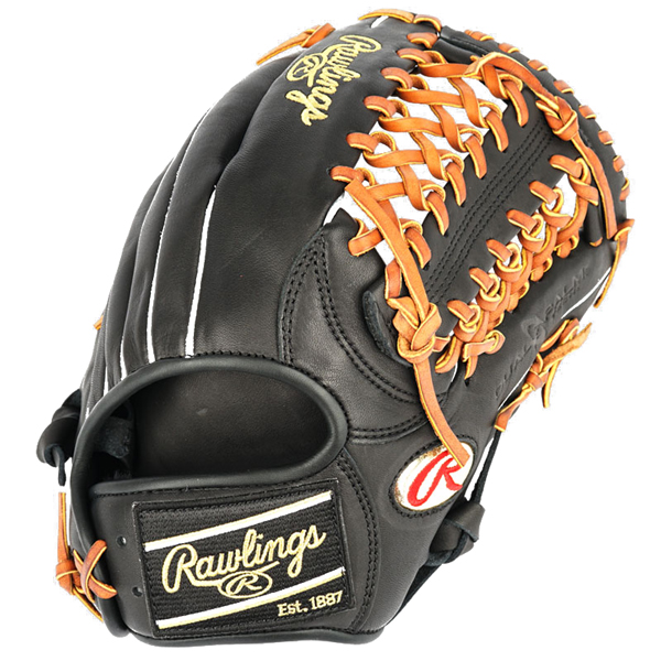 [GKW8HD56L-4] Rawlings HOH 올라운드/투수 T웹 (검+탄색) 12인치